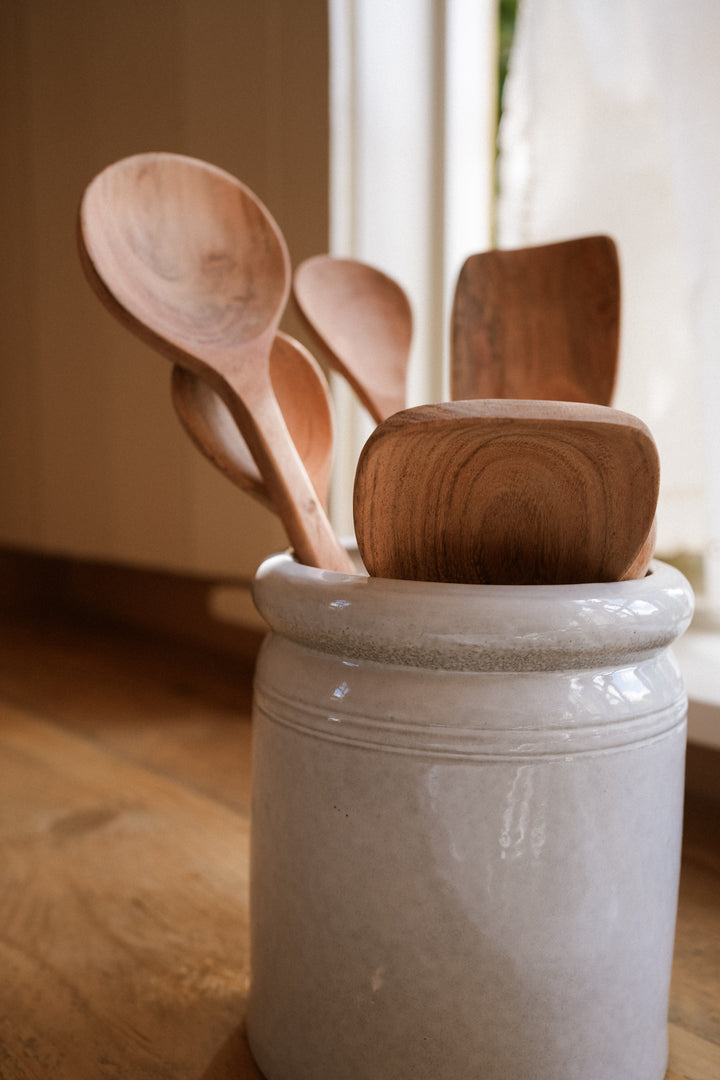 Crock Pot Utensil Jar
