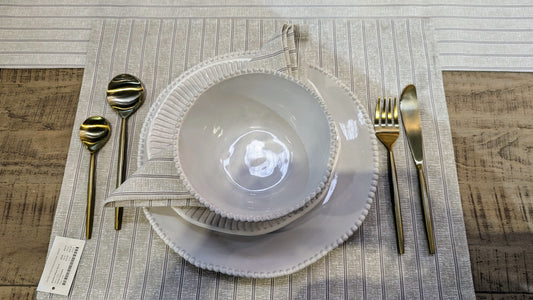 Natural Stripe Placemats