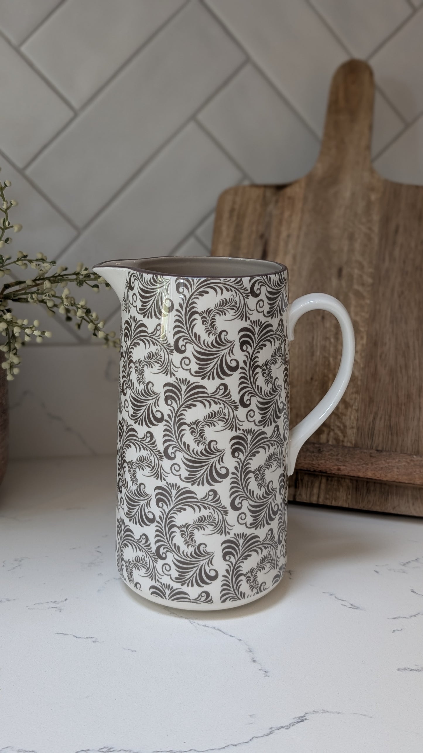 Mocca Patterned Jug