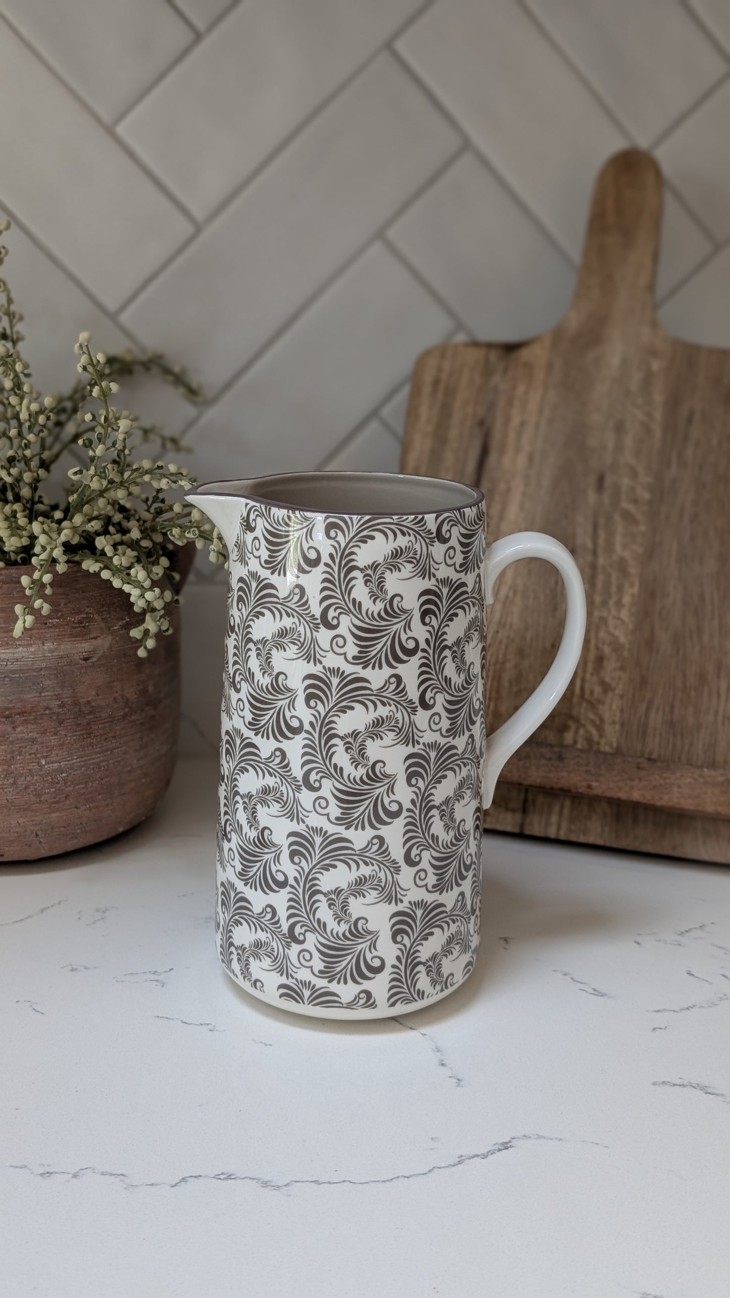 Mocca Patterned Jug