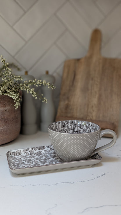 Mocca Patterned Plate