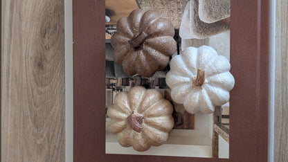 Resin Pumpkin Set