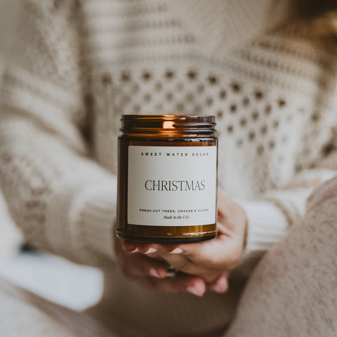 Amber Christmas Soy Candle