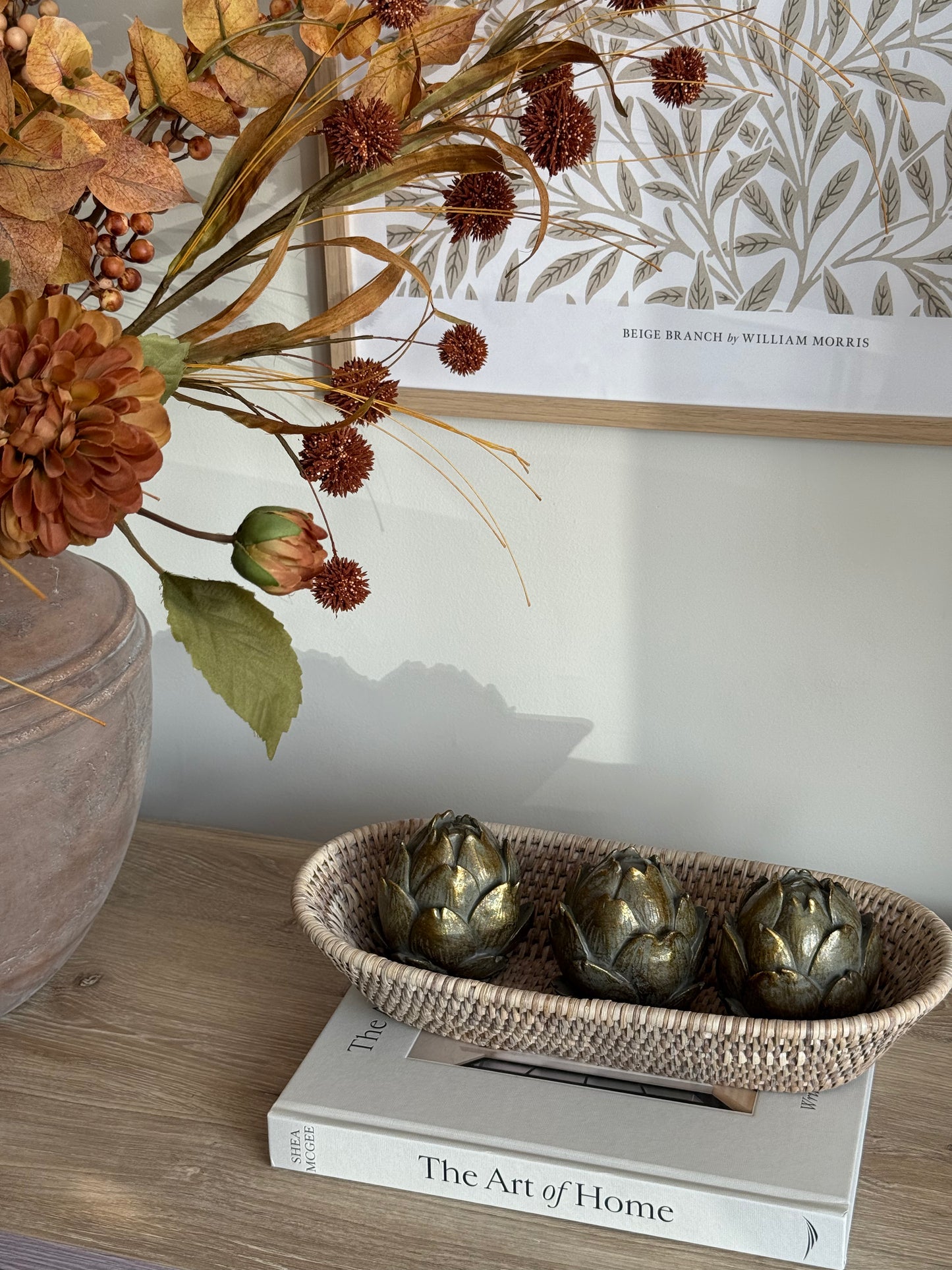 Long Oval Rattan Trays
