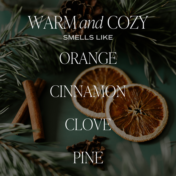 Warm and Cozy Amber Candle