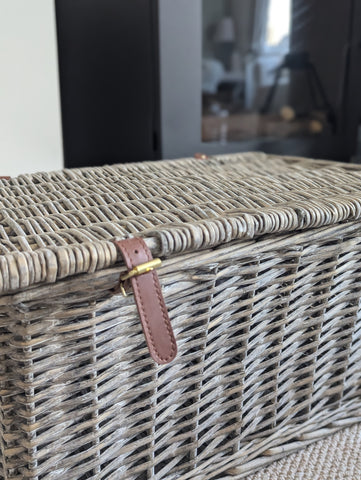 Wicker Hamper Basket