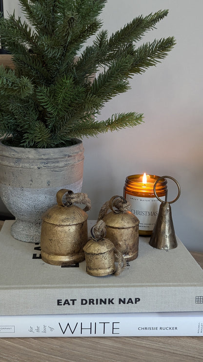 Set of 3 Brass Bells