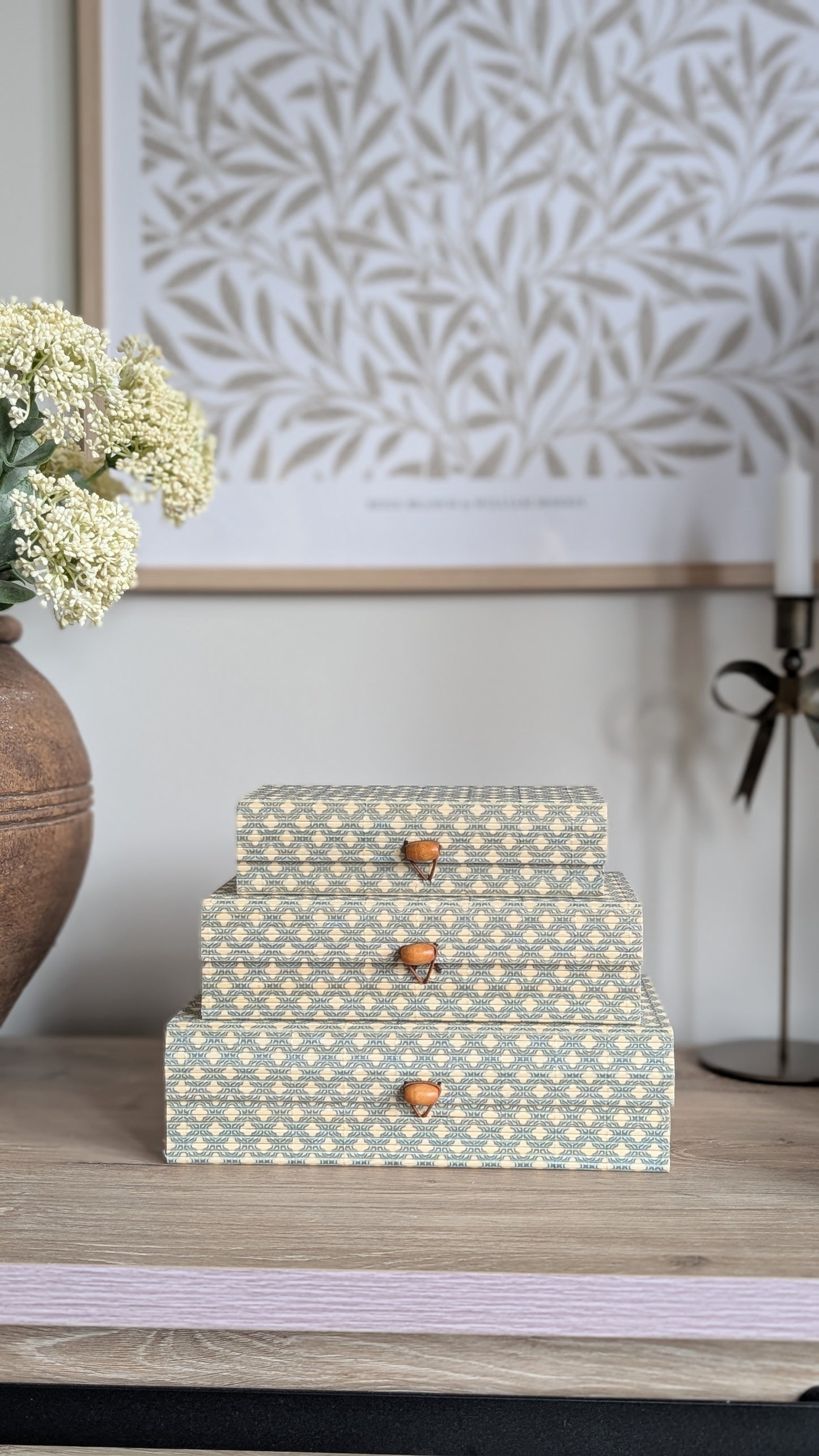 Set of 3 Bamboo Boxes
