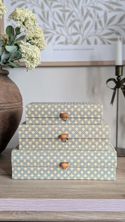 Set of 3 Bamboo Boxes