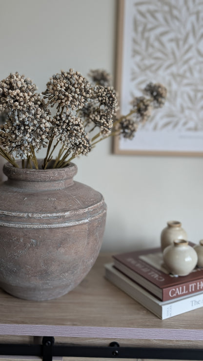Brown Allium Spray
