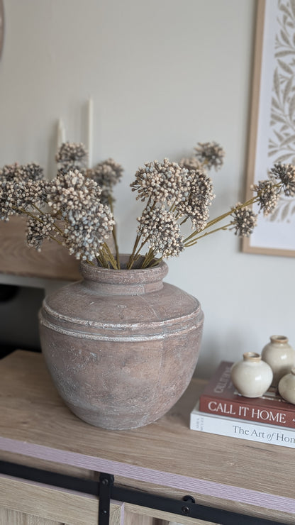 Brown Allium Spray
