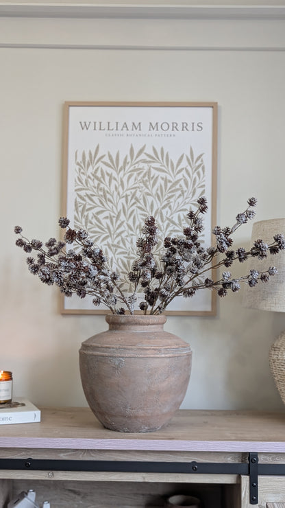 Snowy Pine Cone Spray