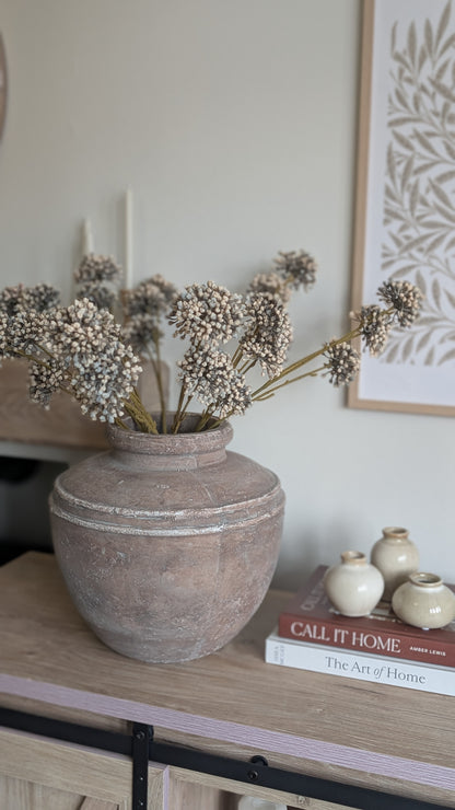Brown Allium Spray