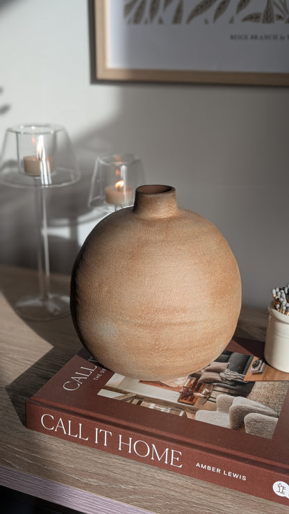 Brown Melange Vases