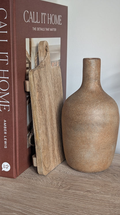 Brown Melange Vases