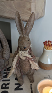 Rustic Rabbit Ornament