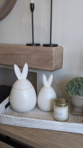 Ceramic Bunny Jars