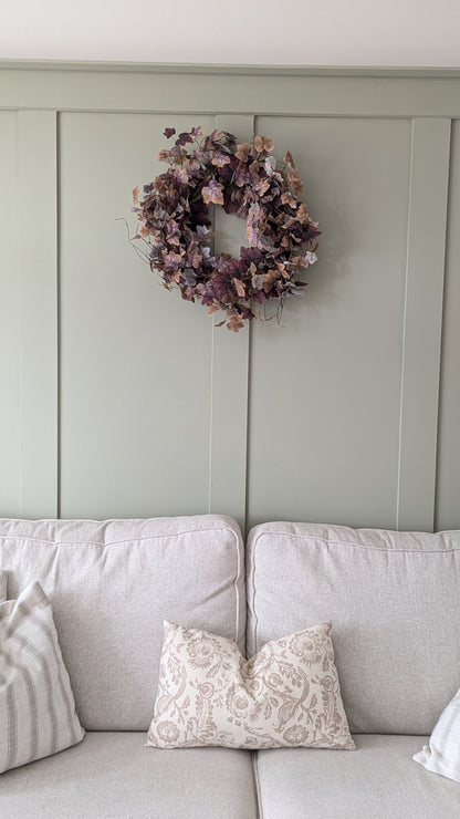 Burgundy Autumnal Wreath