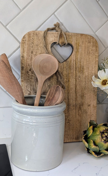 Crock Pot Utensil Jar