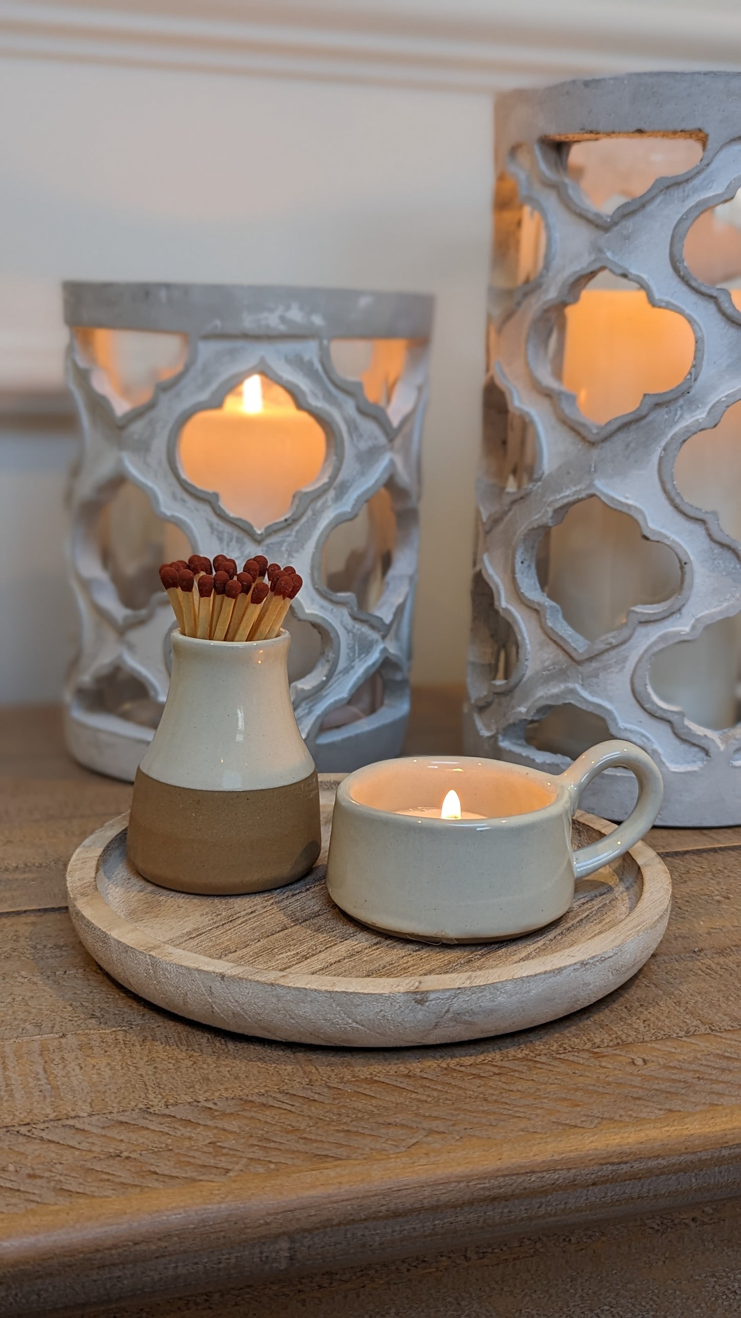 Stoneware Tealight Cup
