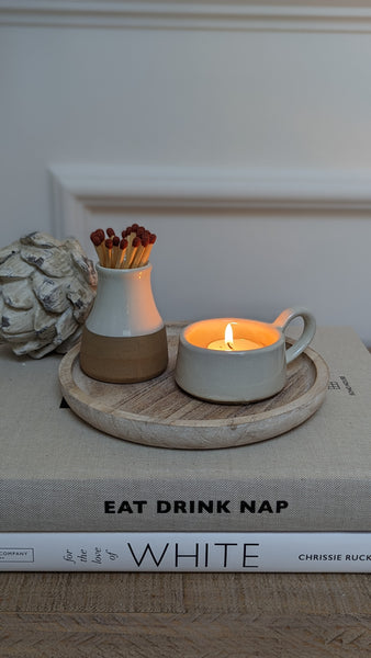 Stoneware Tealight Cup