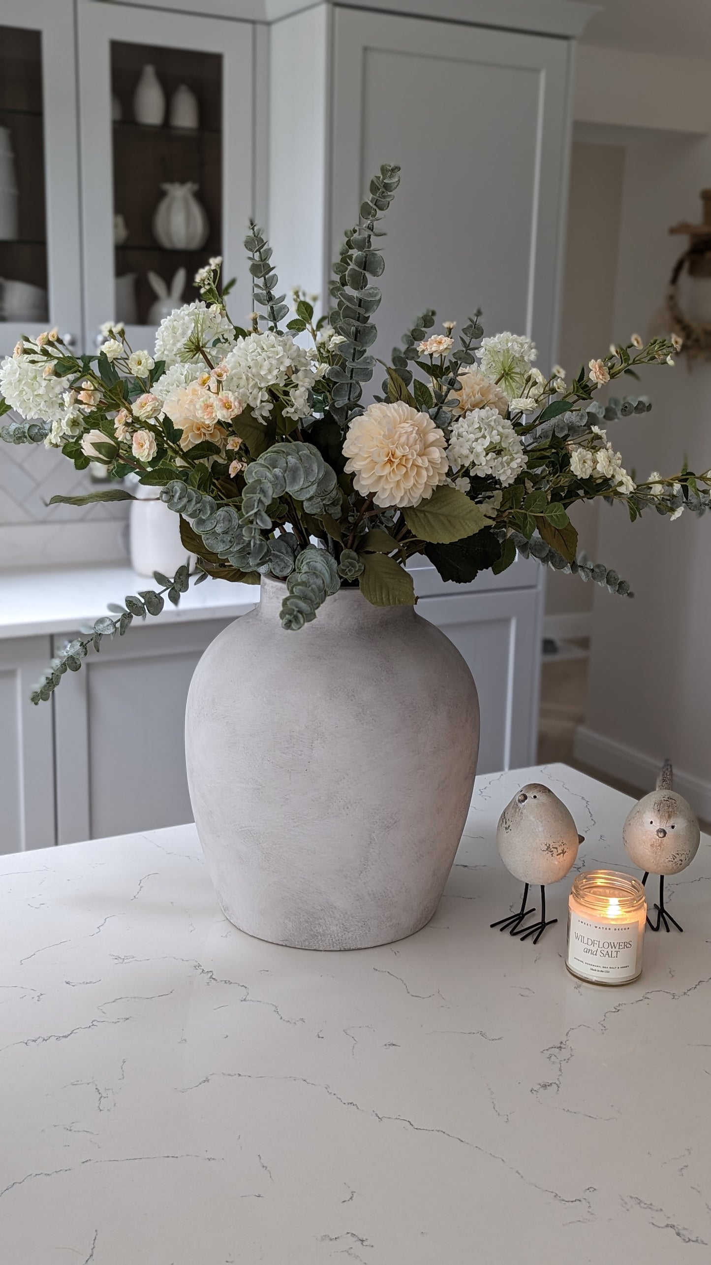 Large Darcy Stone Vase