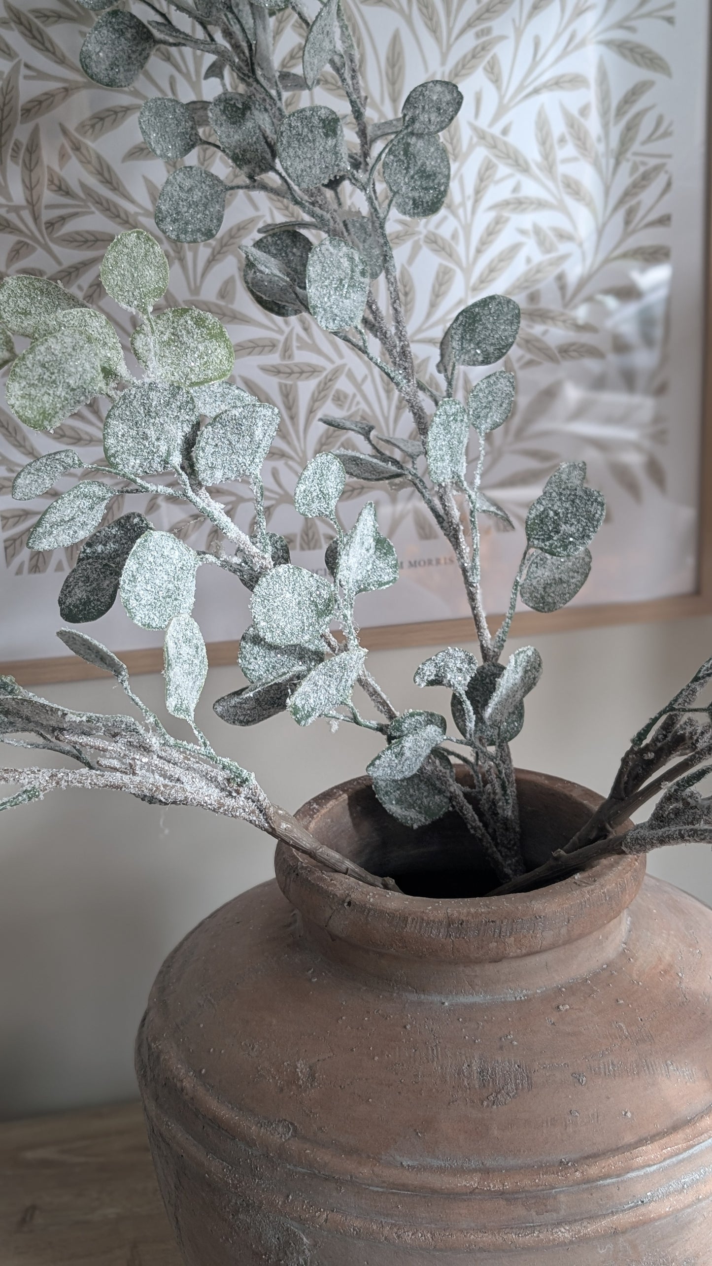 Snowy Eucalyptus Spray