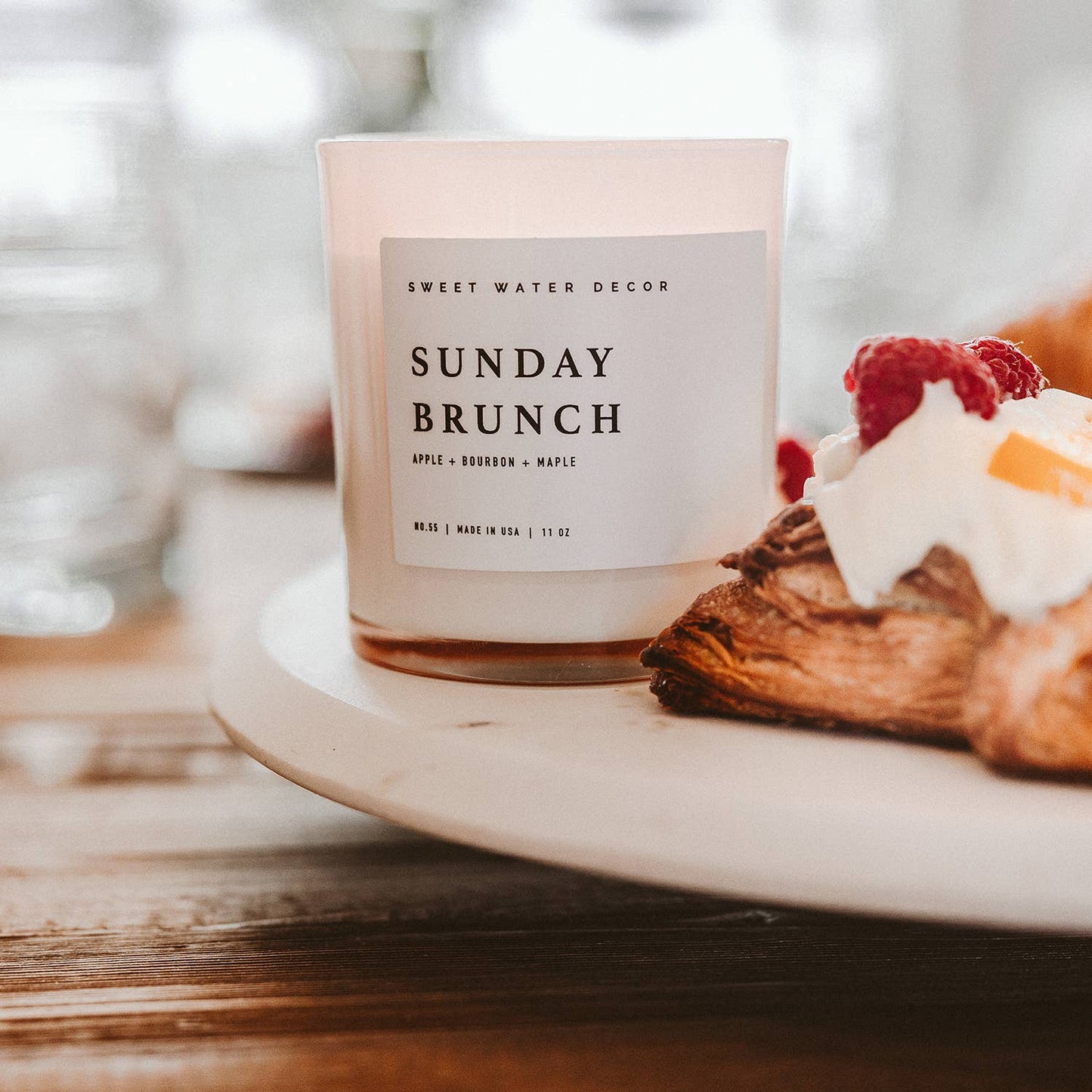 Sunday Brunch Candle Jar
