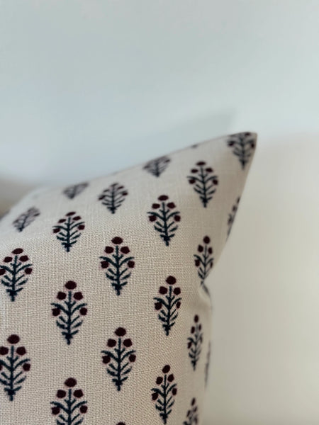 Floral Patterned Cushion Cover