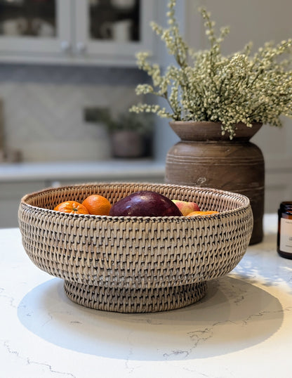Rattan Fruit Bowl