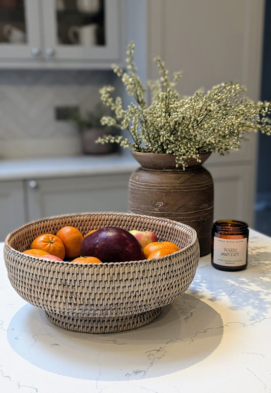 Rattan Fruit Bowl