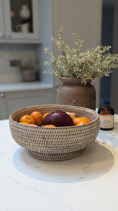 Rattan Fruit Bowl