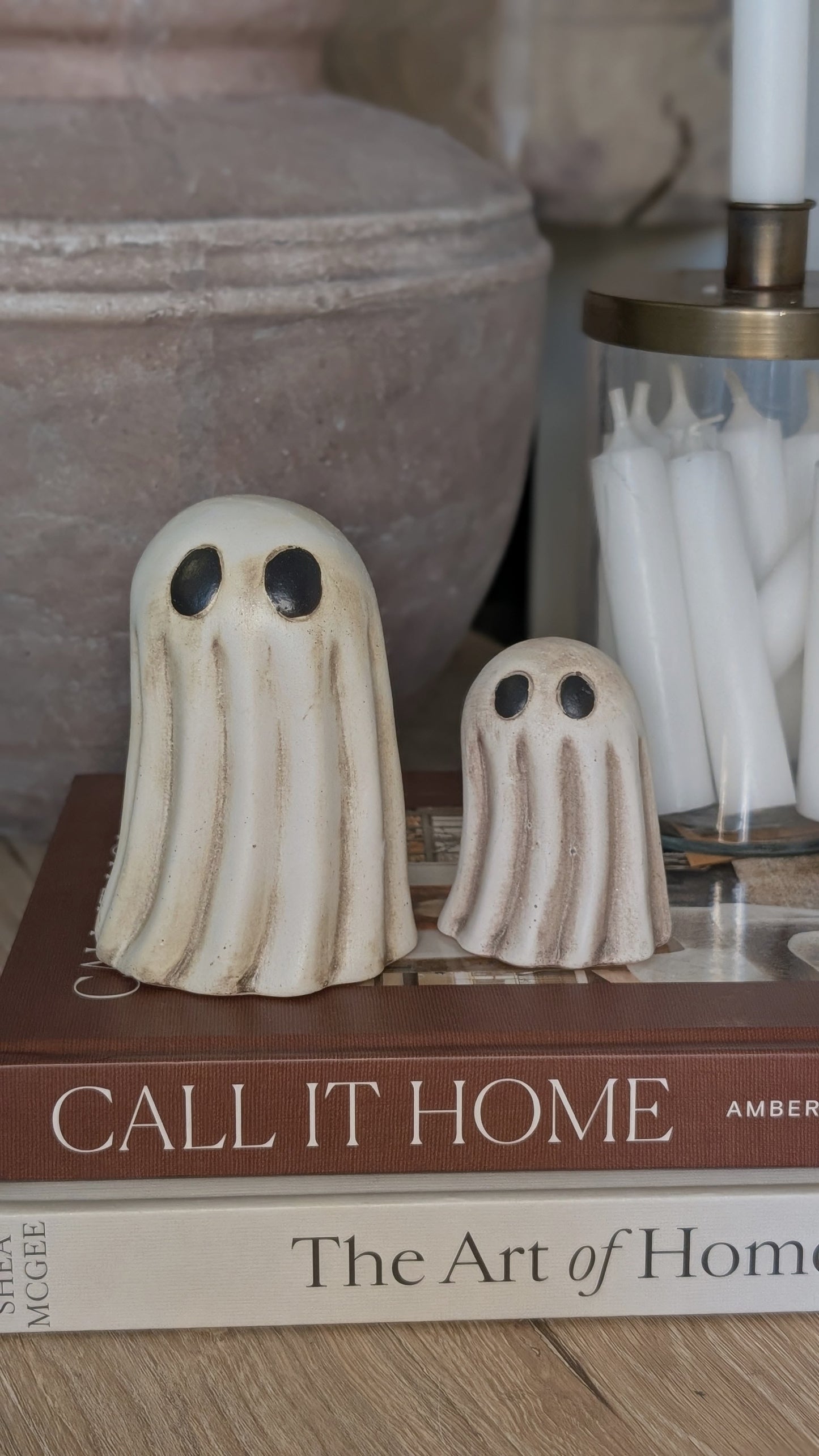 Set of 2 Ghost Ornaments