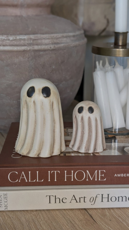 Set of 2 Ghost Ornaments