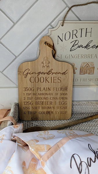 Gingerbread Cookies Board