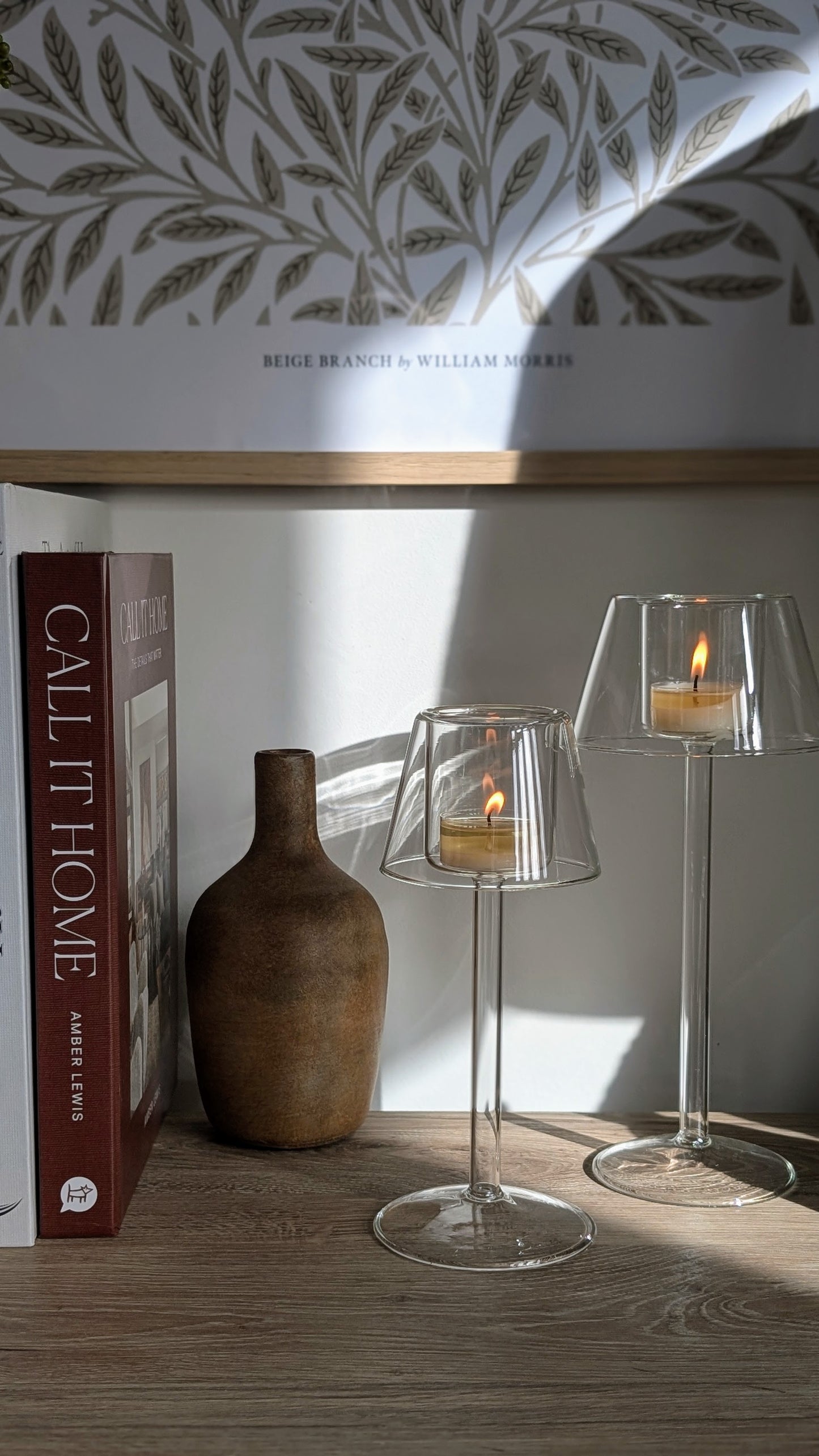 Glass Tealight Lanterns