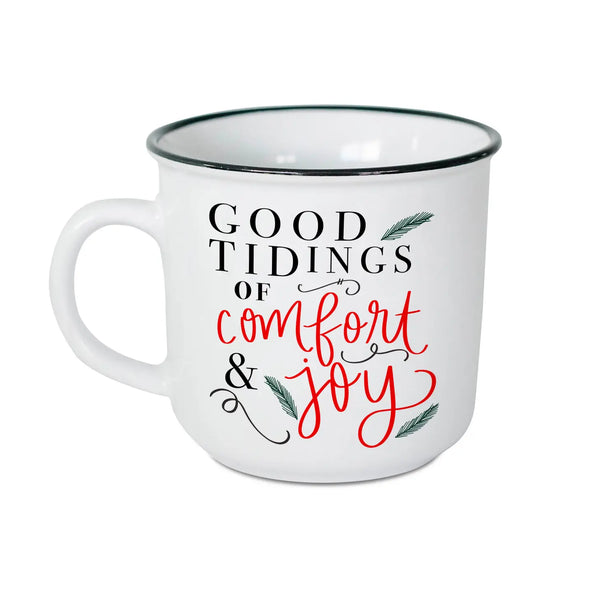 'Good Tidings' Ceramic Mug