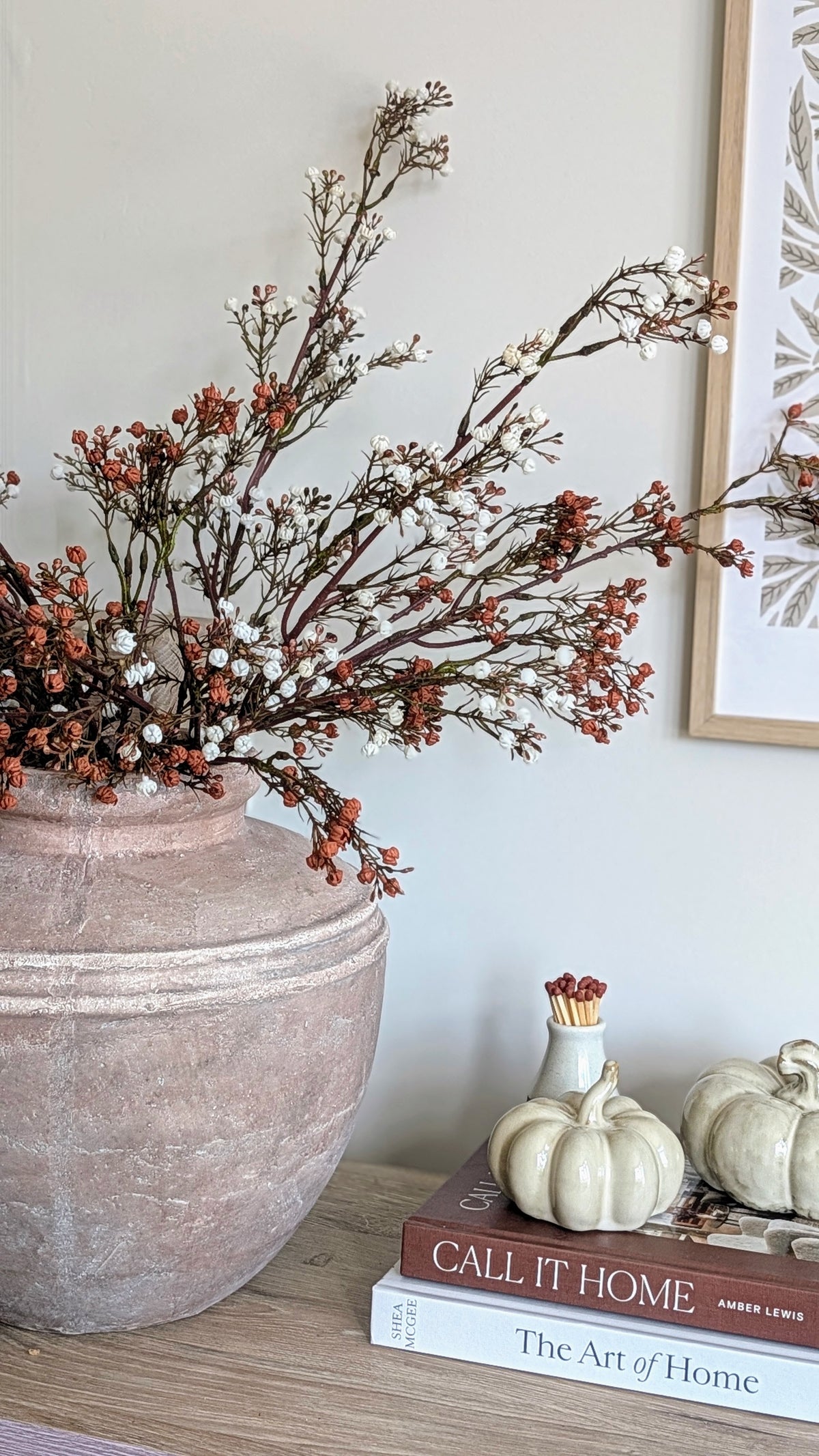 Autumn Gypsophilia Spray