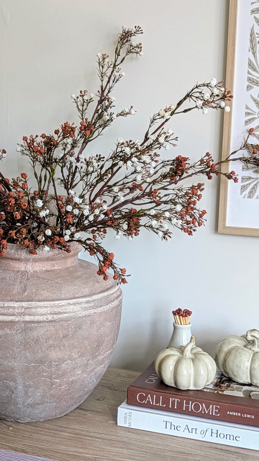 Autumn Gypsophilia Spray