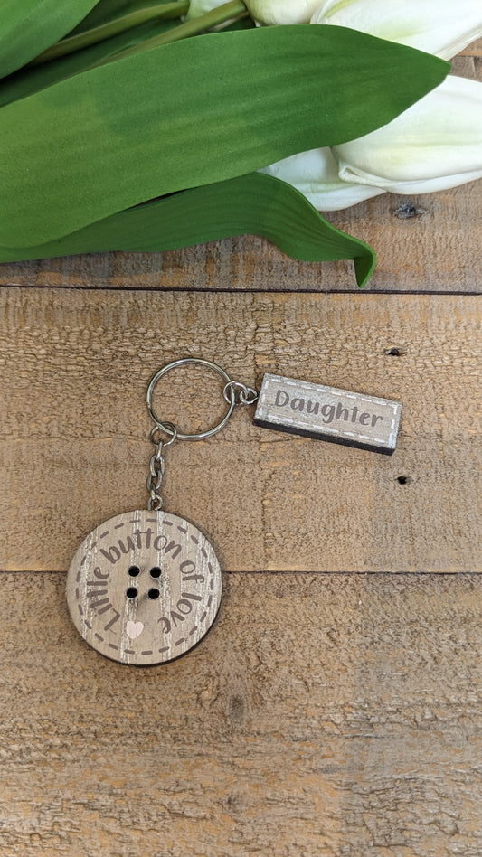Button Keyring