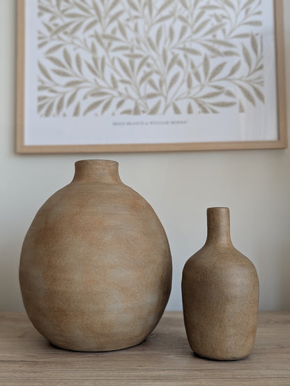 Brown Melange Vases