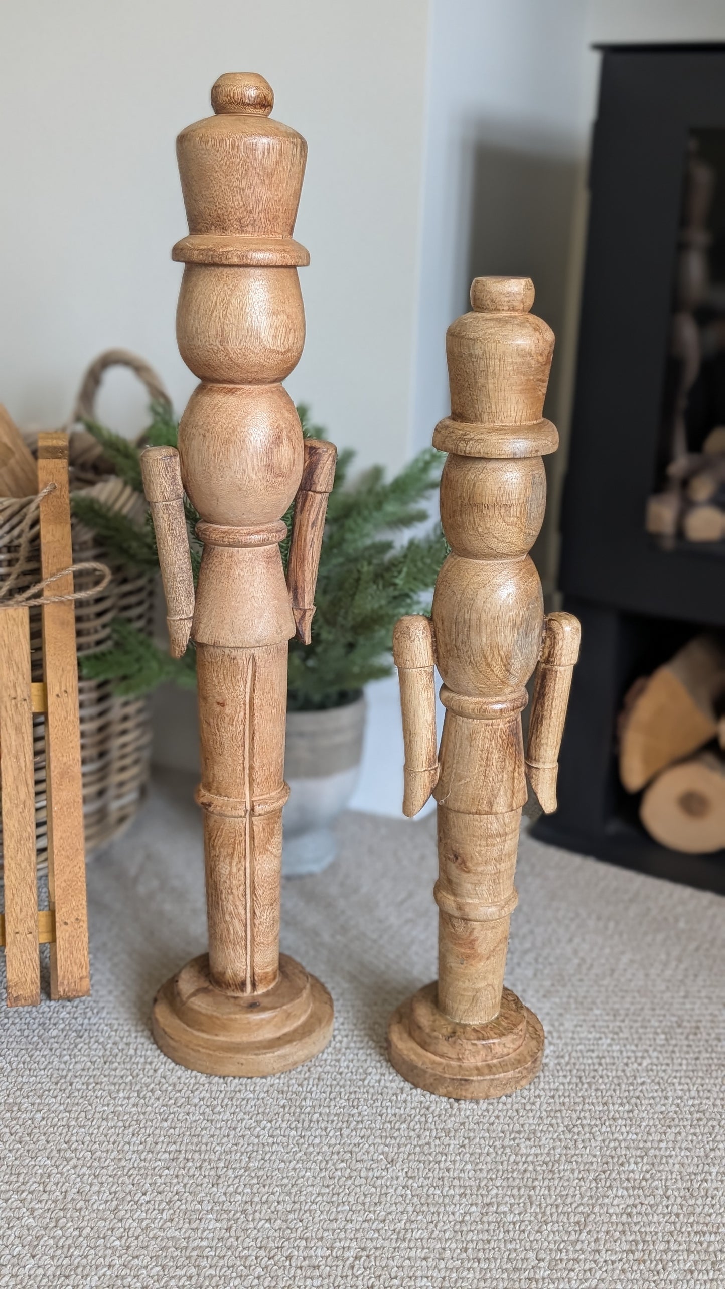 Natural Wooden Nutcrackers