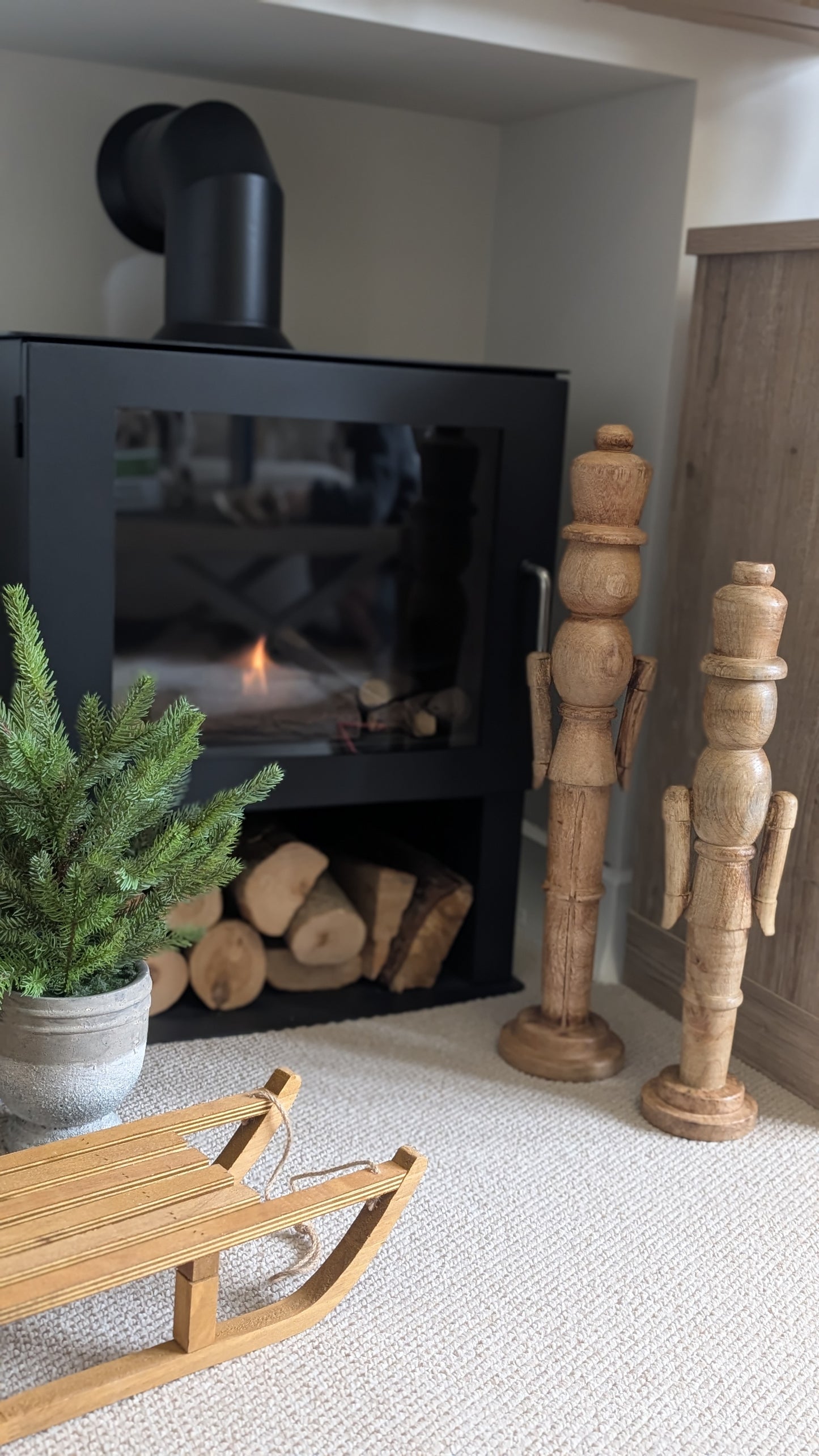 Natural Wooden Nutcrackers