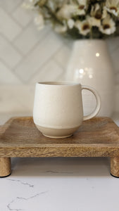 Oatmeal Ceramic Mug