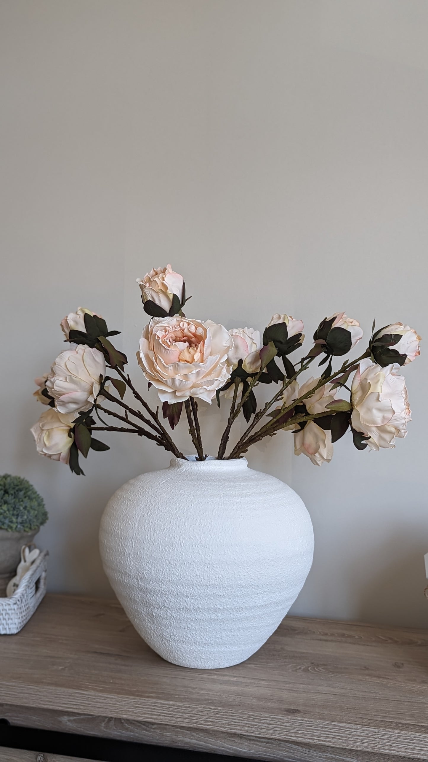 Blush Peony Stem