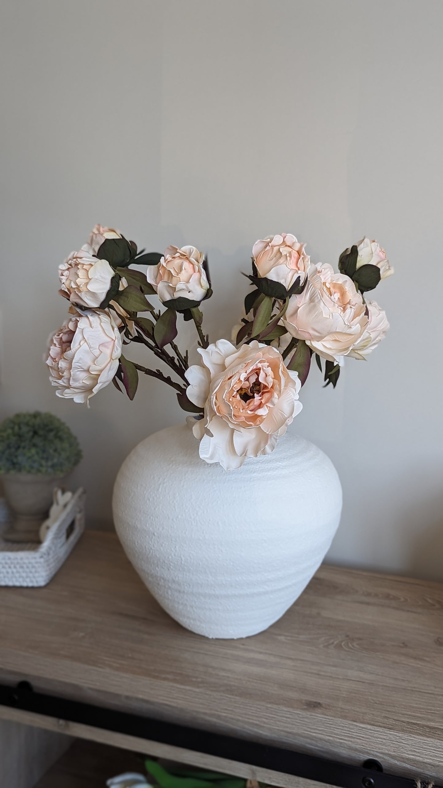Blush Peony Stem