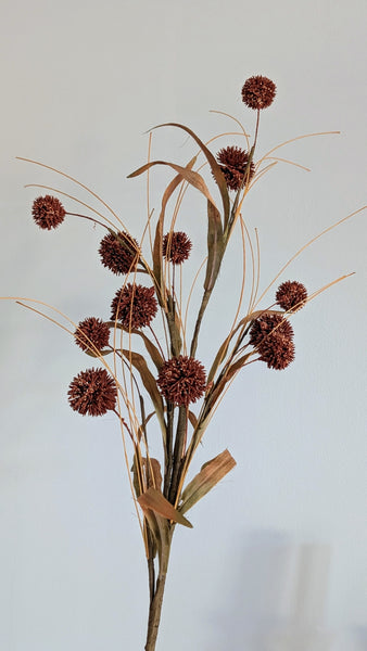 Brown Pom Pom Spray