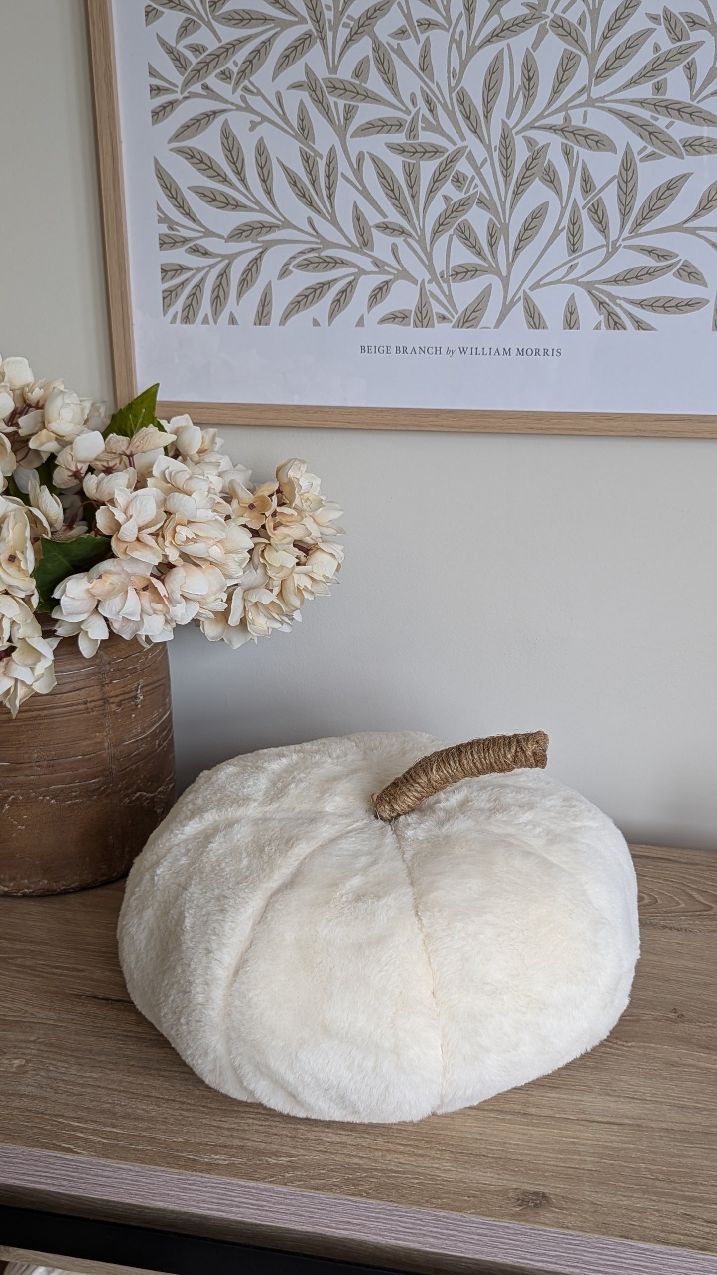 Fluffy Pumpkin Pillow