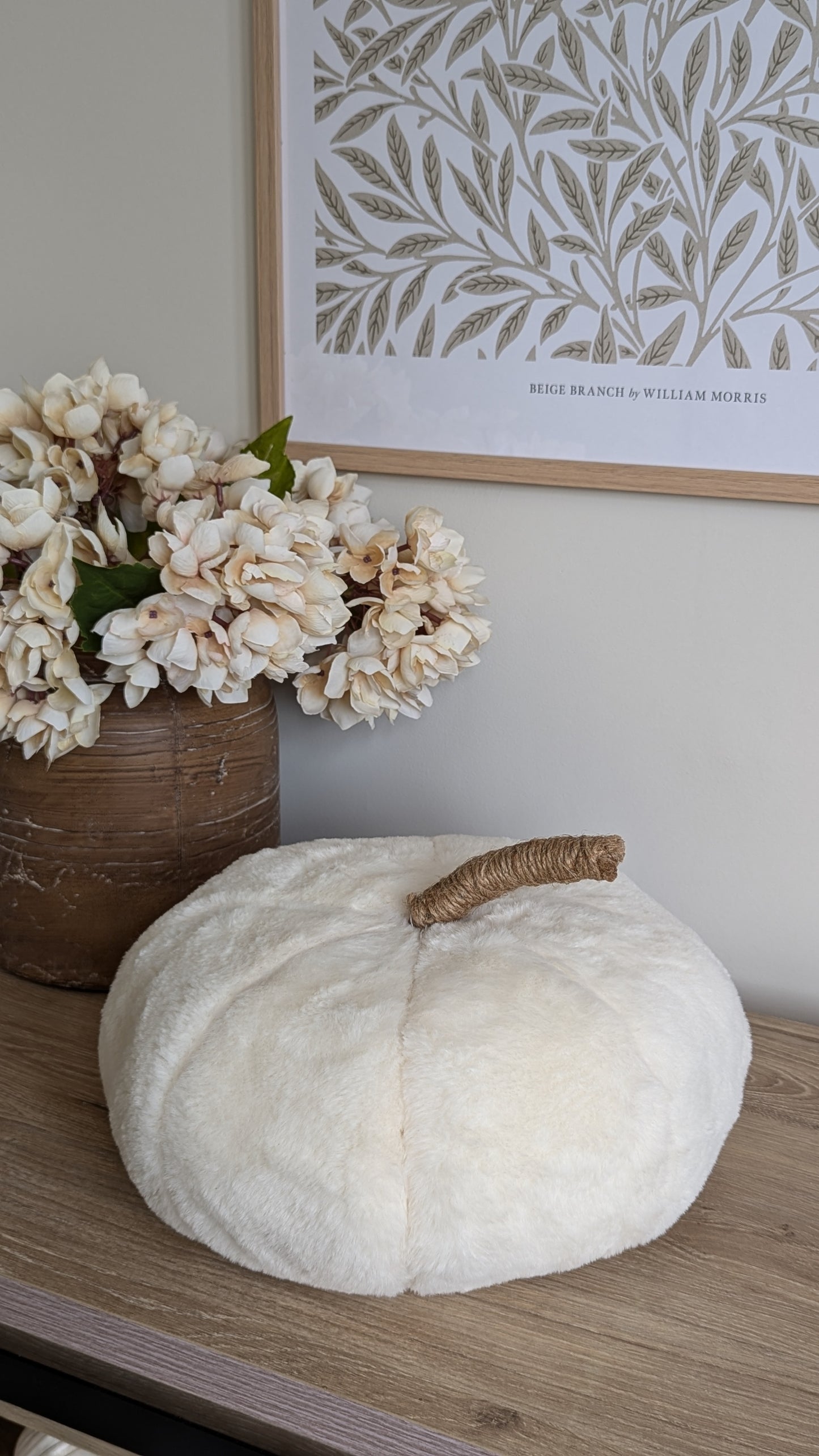 Fluffy Pumpkin Pillow