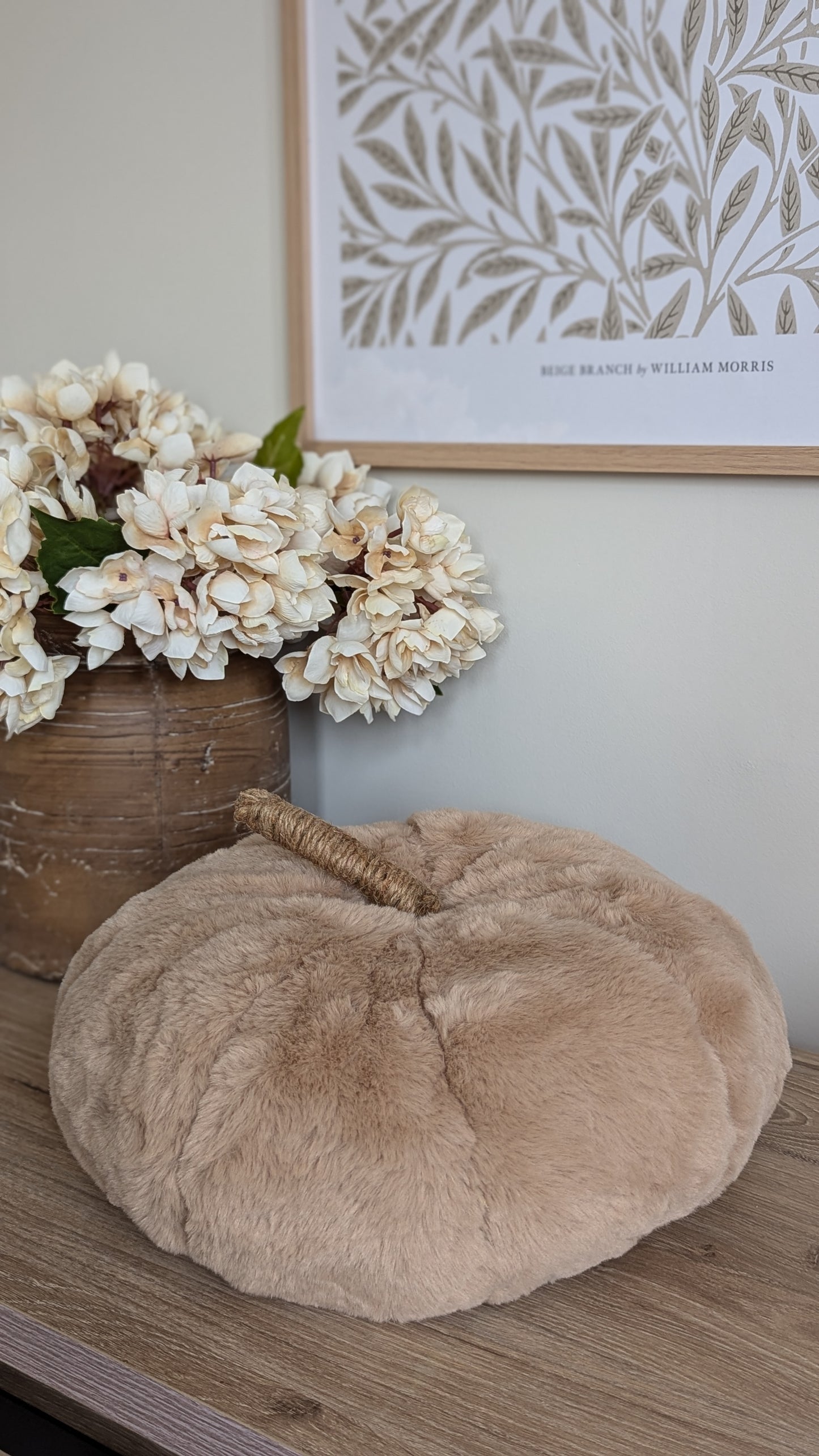 Fluffy Pumpkin Pillow